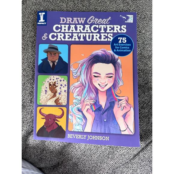 DRAW GREAT CHARACTERS AND CREATURES BY BEVERLY JOHNSON - Picture 1 of 4